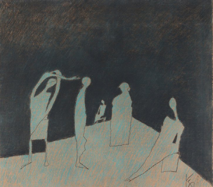 Blue women (Night)1798