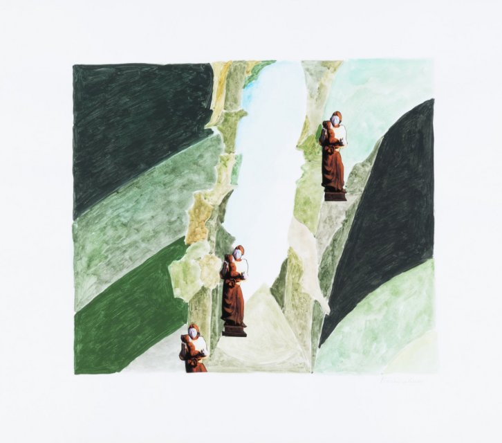 Лист 5 из серии &quot;Пологова в пейзаже&quot;3455