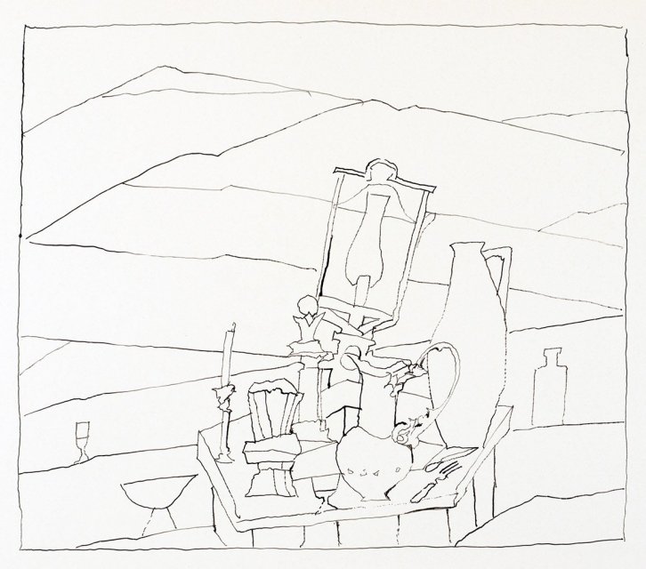 Натюрморт с лампой2169