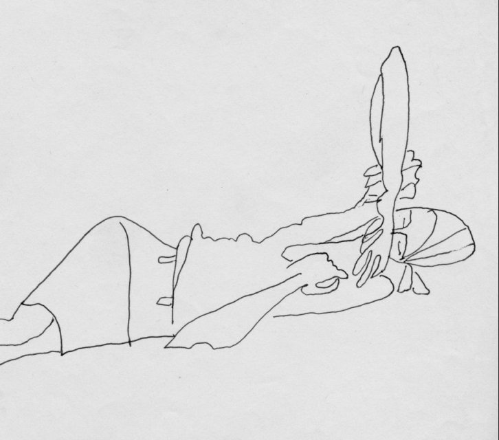 Серия &quot;Мои гости&quot;. Подруга художника.2043