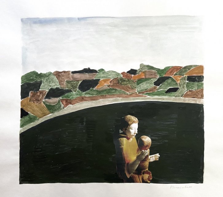 Лист 12 из серии &quot;Пологова в пейзаже&quot;3450