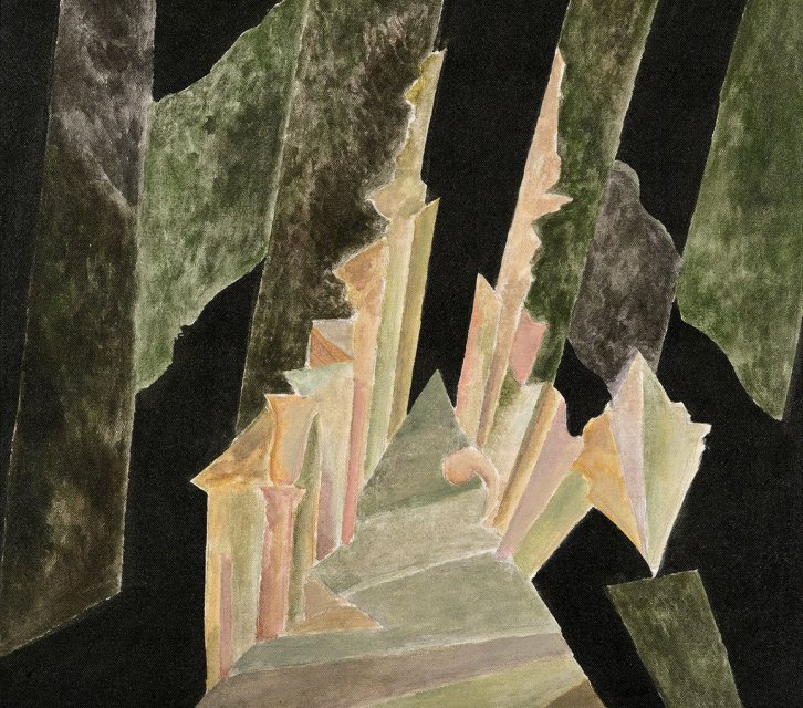 Лес. Просека.1927